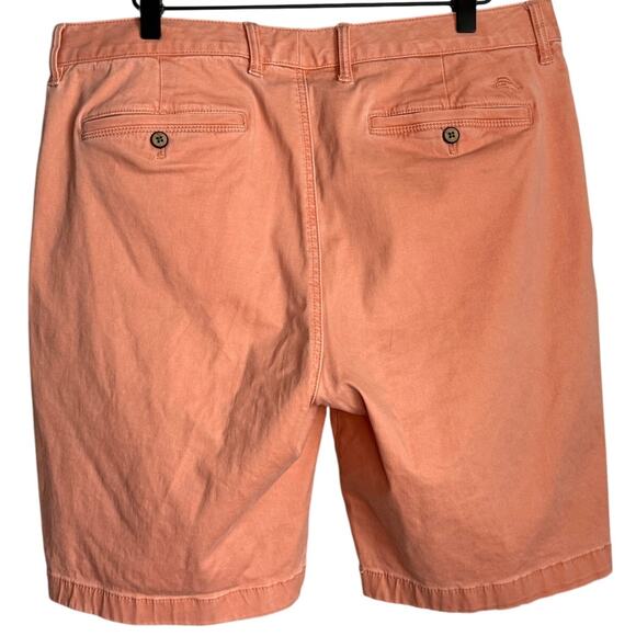 Tommy Bahama Peach Chino Shorts Men’s 36 Relaxed Cotton Flat Front - Picture 3 of 7